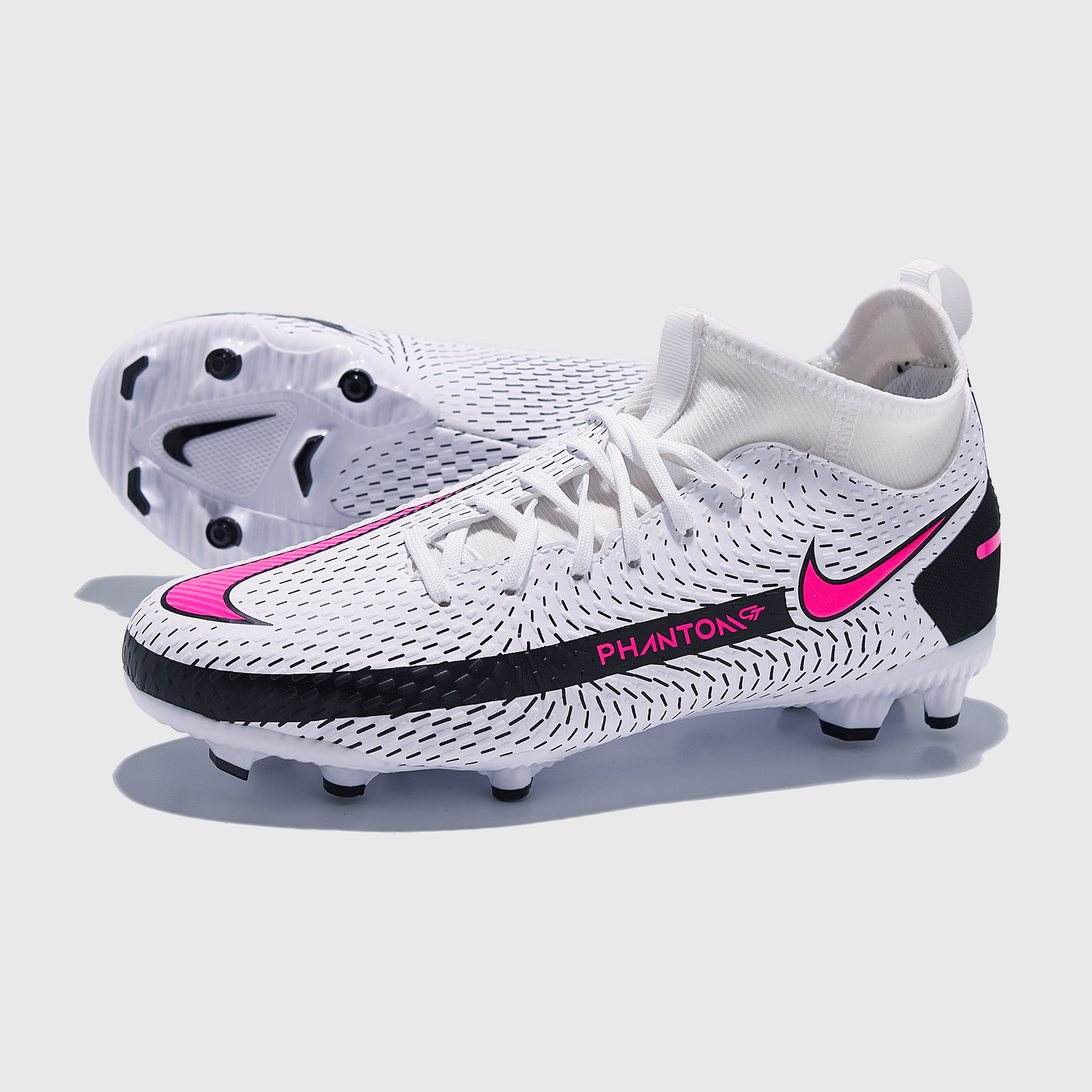Бутсы детские Nike Phantom GT Academy DF FG/MG CW6694-160