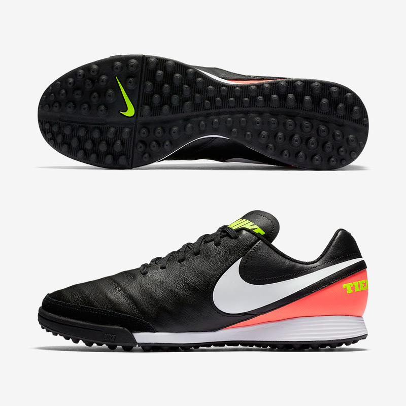 Шиповки Nike TiempoX Genio II Leather TF 819216-018 – купить в футбольном  магазине footballstore, цена, фото