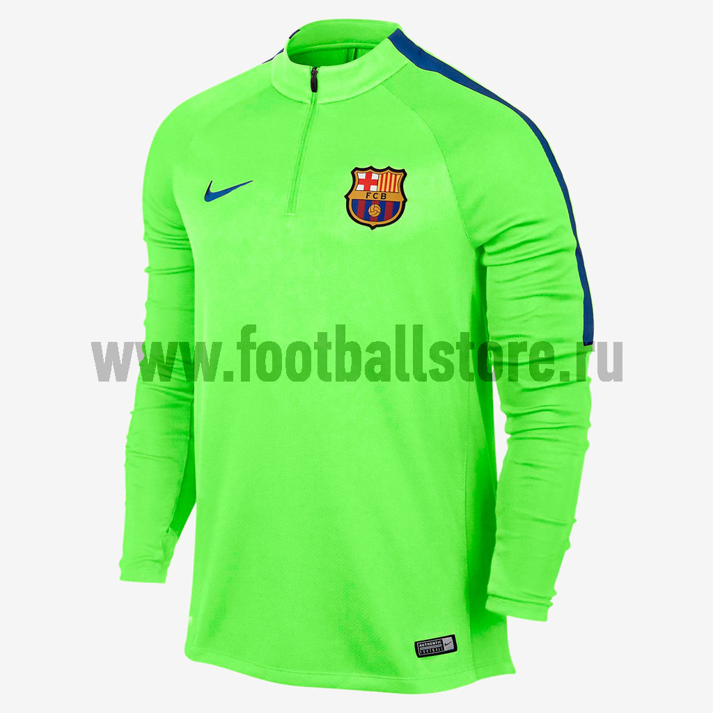 Свитер тренировочный Nike Barcelona M NK SQD Dril Top 808922-369