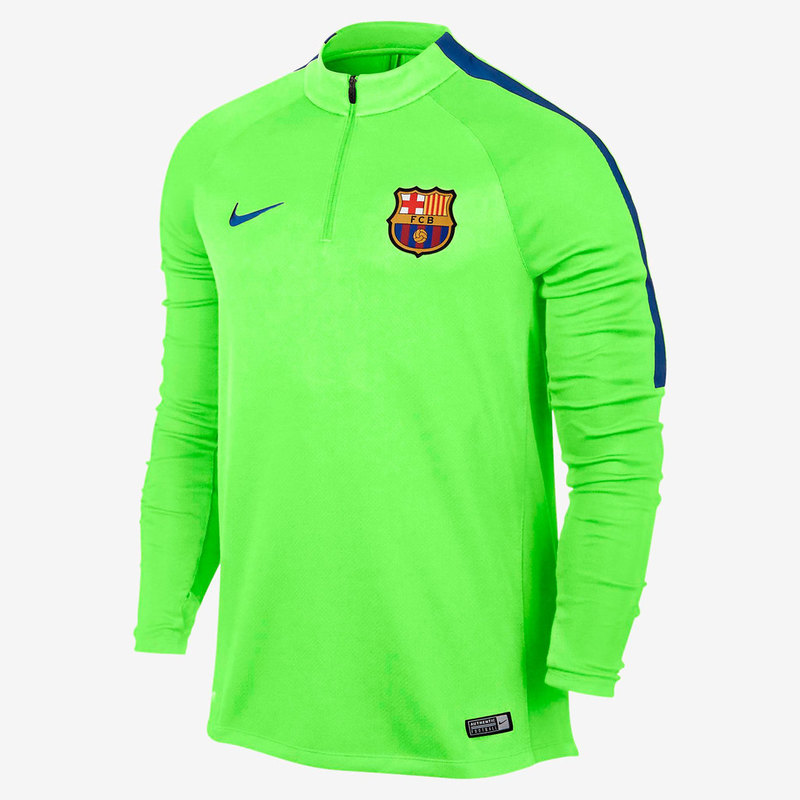 Свитер тренировочный Nike Barcelona M NK SQD Dril Top 808922-369
