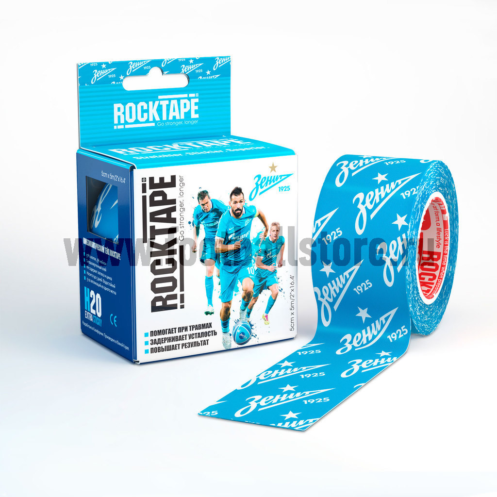 Тейп Rocktape, H2O, Zenit  5см х 5м  1103-008