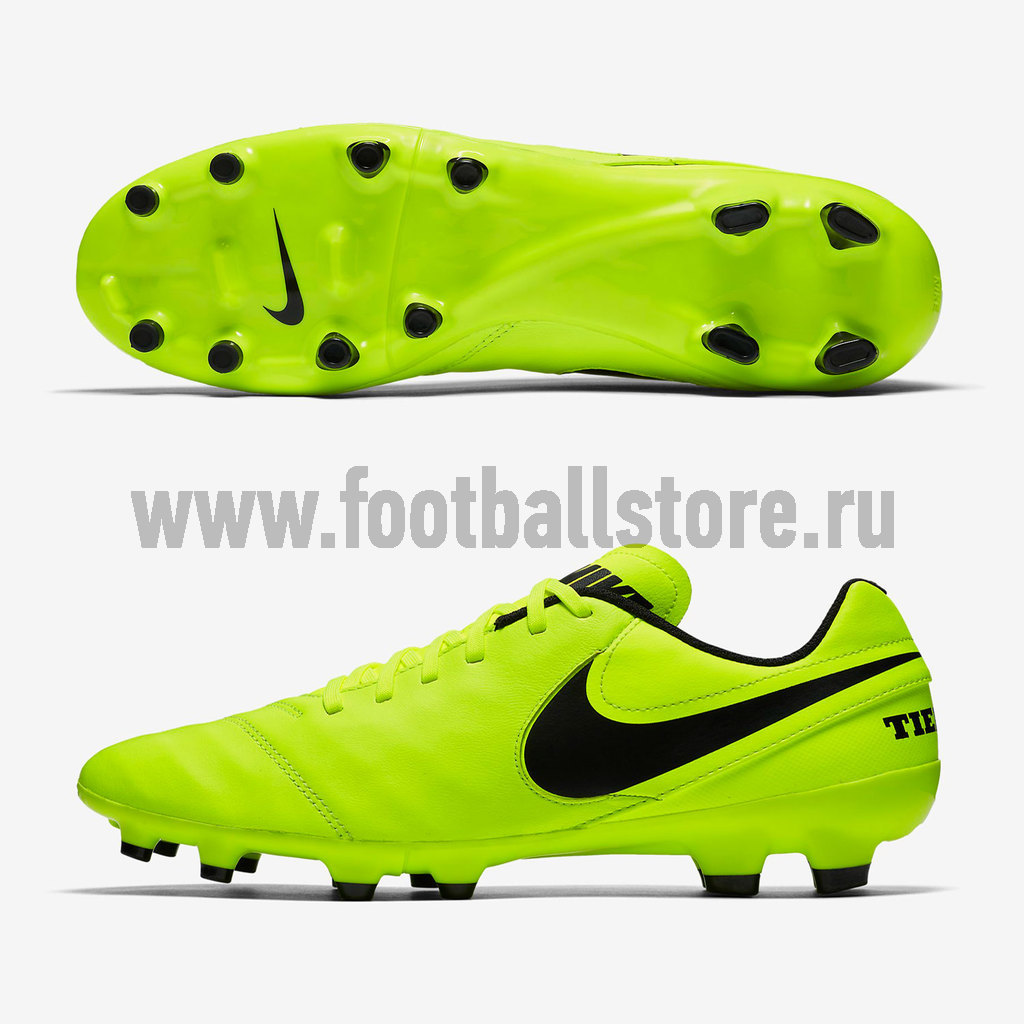 Бутсы Nike Tiempo Genio II Leather FG 819213-707