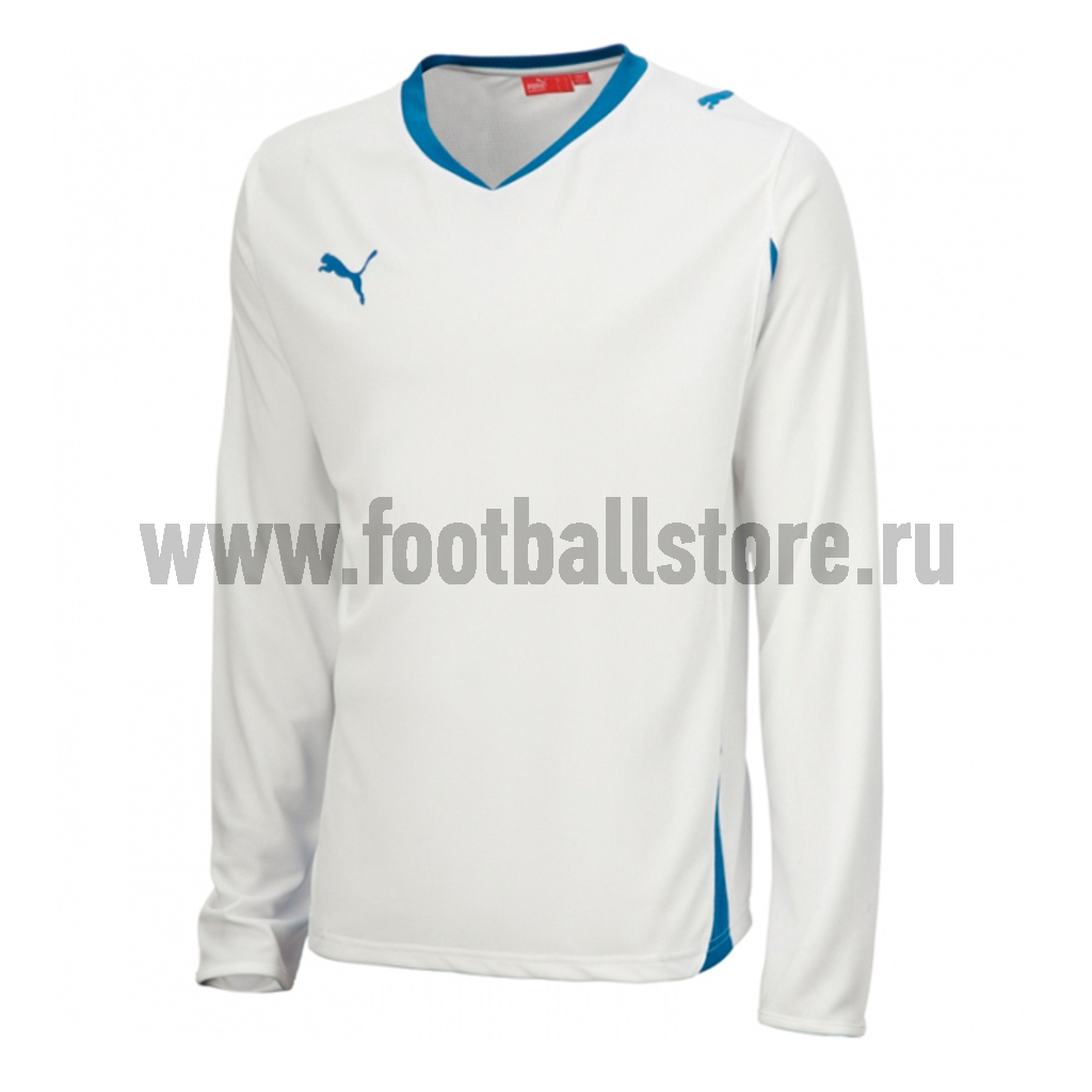 Майка игровая Puma pwr-c 5.10 ls shirt, бело-зеленый