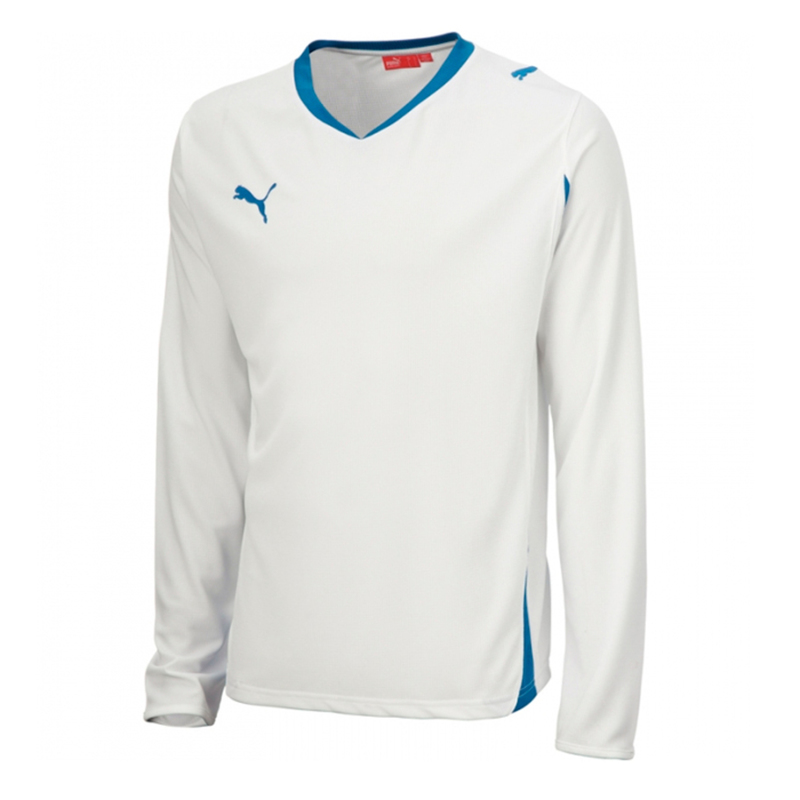 Майка игровая Puma pwr-c 5.10 ls shirt, бело-зеленый