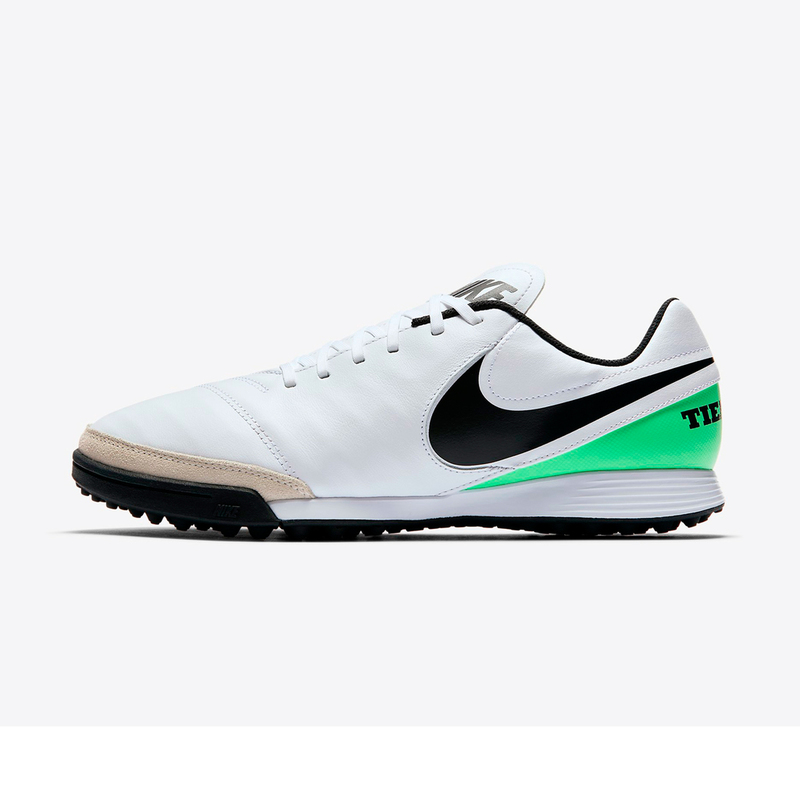 Шиповки Nike TiempoX Genio II Leather TF 819216-103 – купить в футбольном  магазине footballstore, цена, фото
