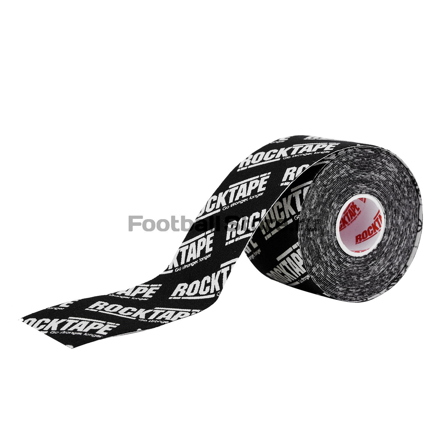 Тейп RockTape Кинезиотейп Classic, 5см х 5м, черный логотип