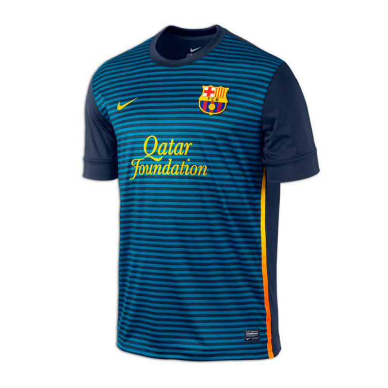 Майка тренировочная Nike Barcelona ss prematch top 1