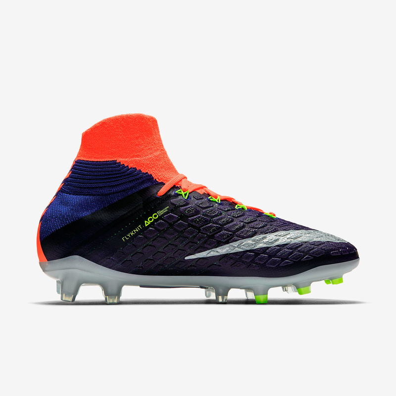 Бутсы Nike JR Hypervenom Phantom 3 DF FG 882087-409 