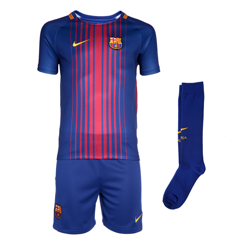 Комплект детской формы Nike Barcelona Home 847355-457 
