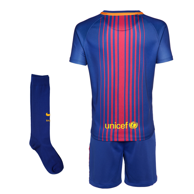 Комплект детской формы Nike Barcelona Home 847355-457 