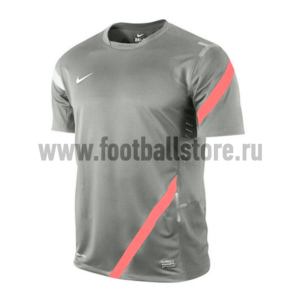 Майка тренировочная Nike ss training top, серый