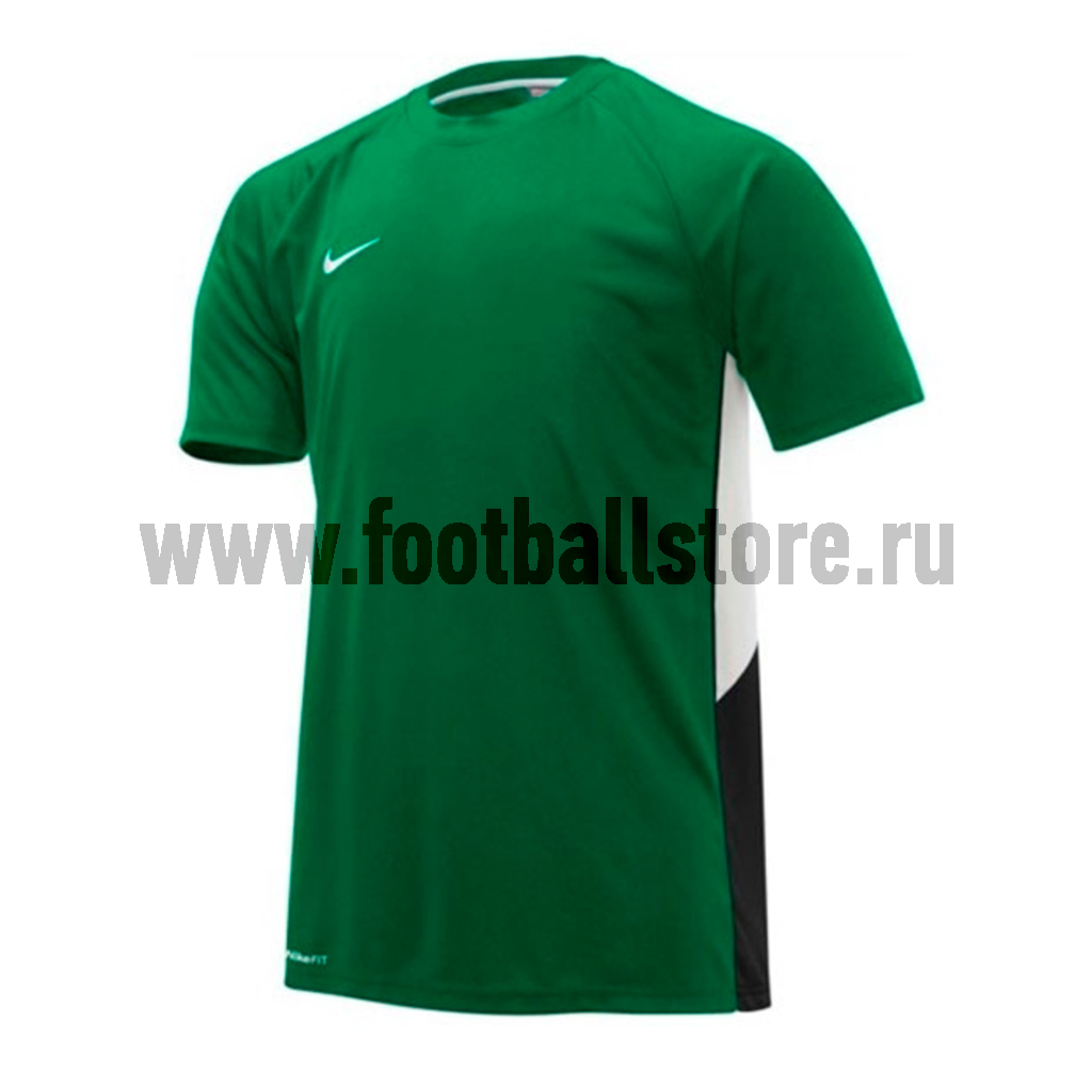 Майка тренировочная Nike team training top, бело-зеленый