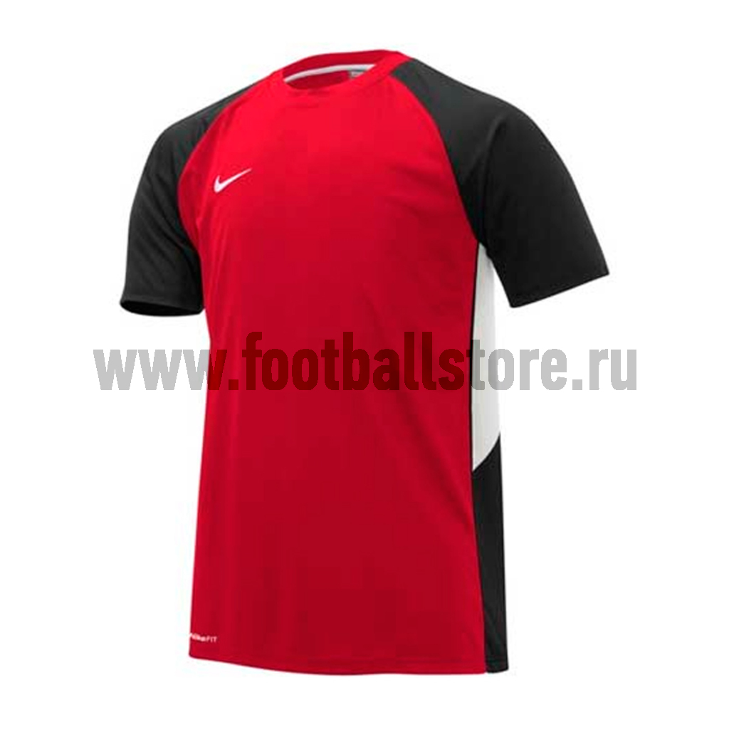Майка тренировочная Nike team training top, красно-черный