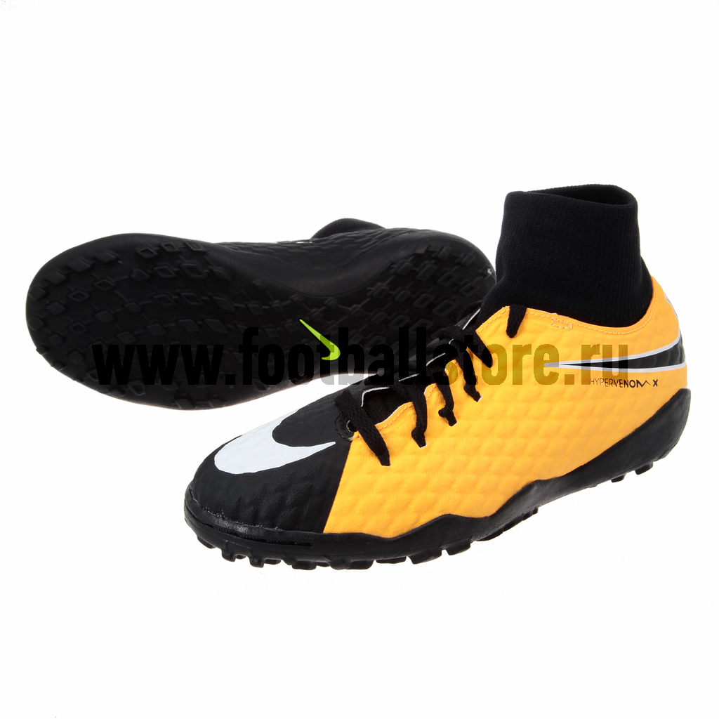 Шиповки Nike JR HypervenomX Phelon 3 DF TF 917775-801