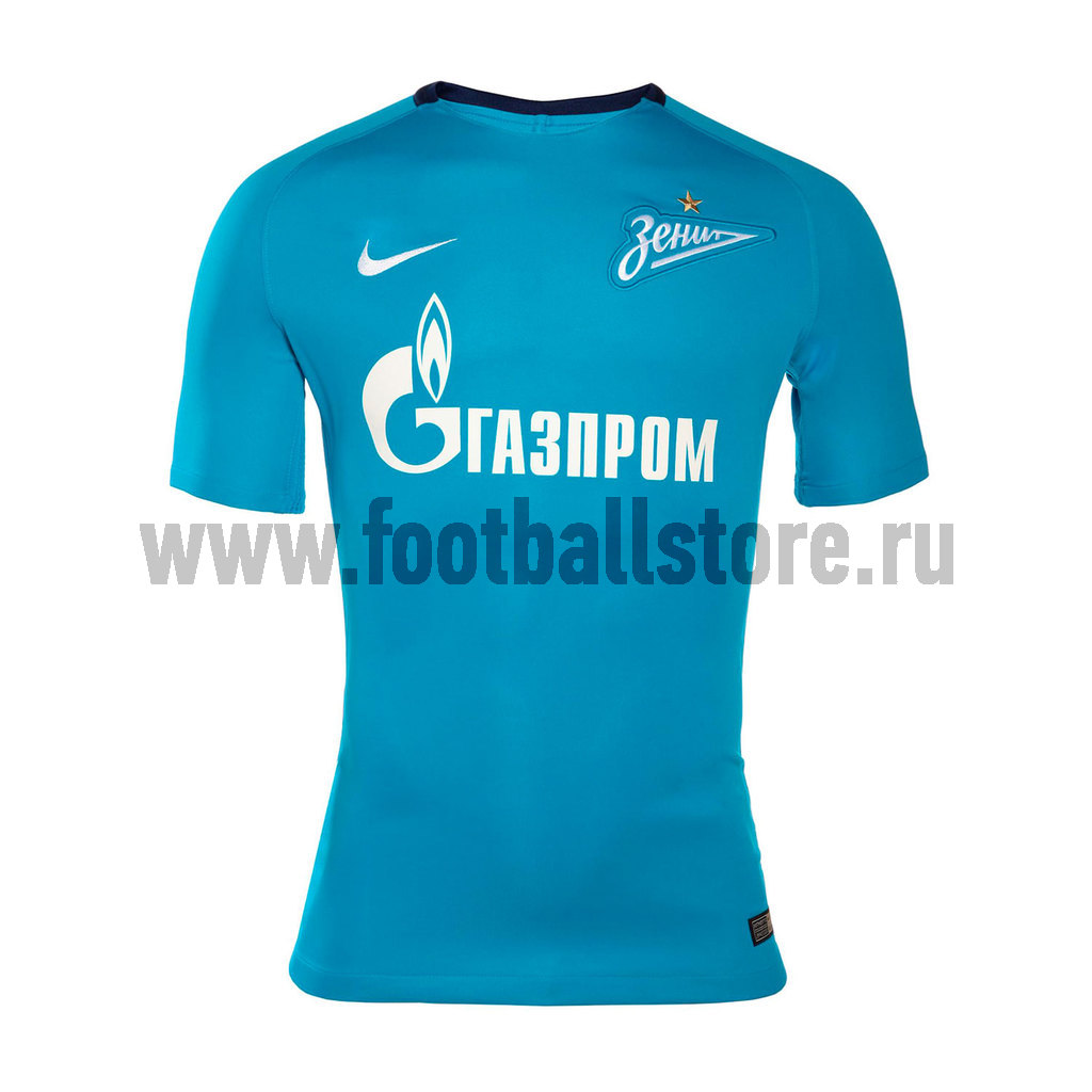 Оригинальная домашная футболка Nike Zenit сезон 2017/18