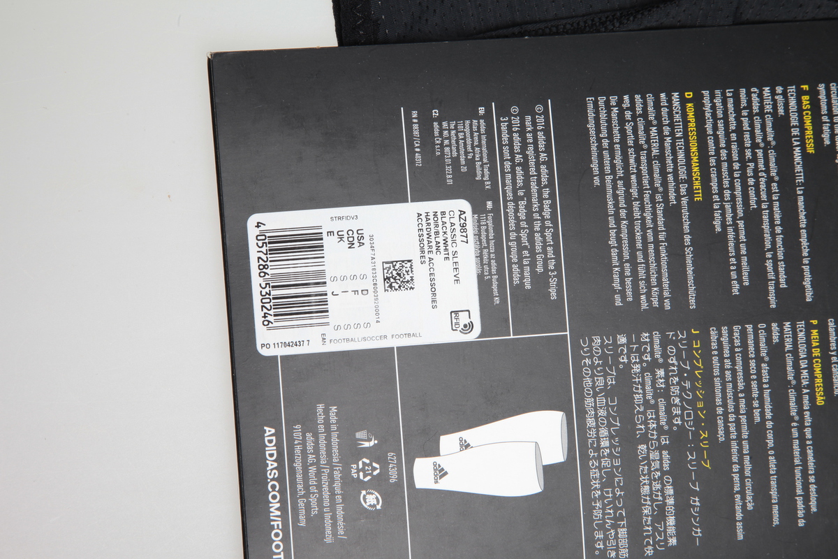 Чулки футбольные Adidas Classic Sleeve AZ9877