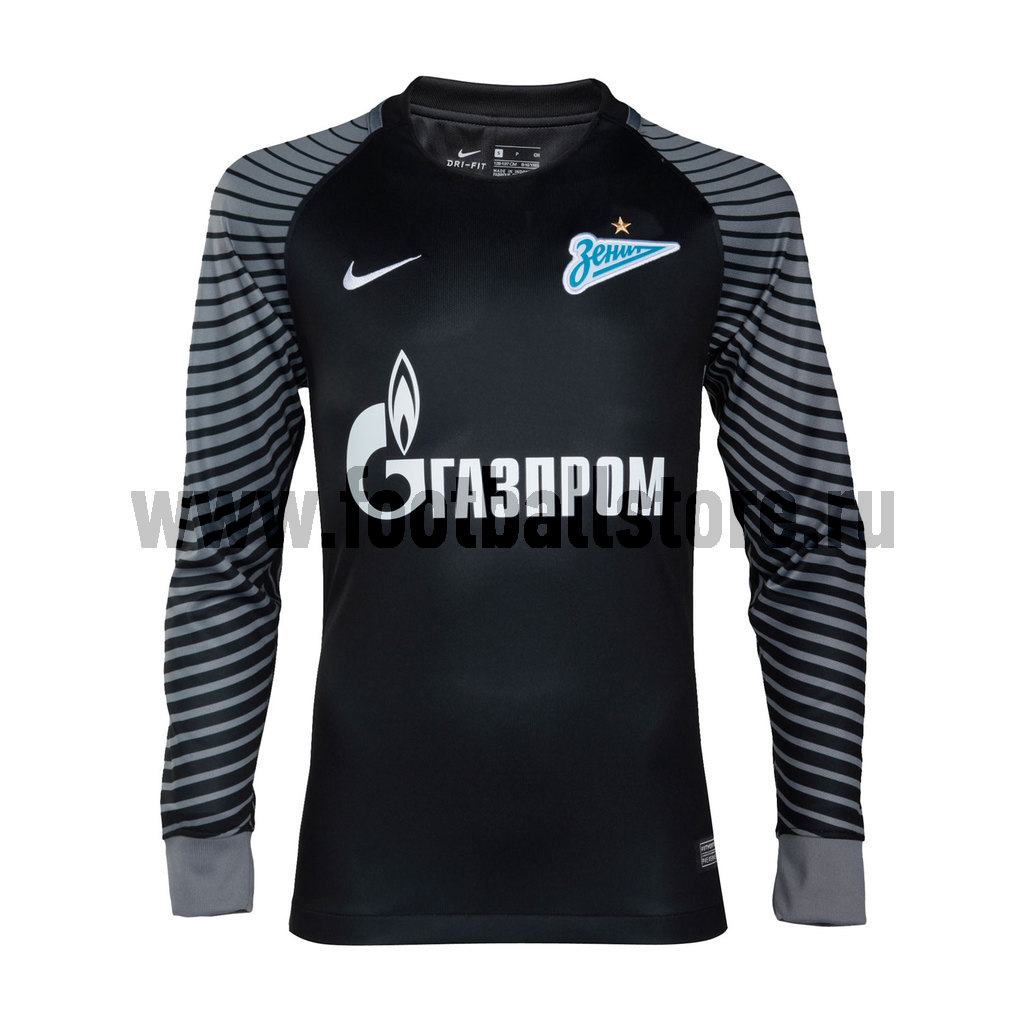 Детская вратарская футболка с длинным рукавом Nike Zenit 808597-011