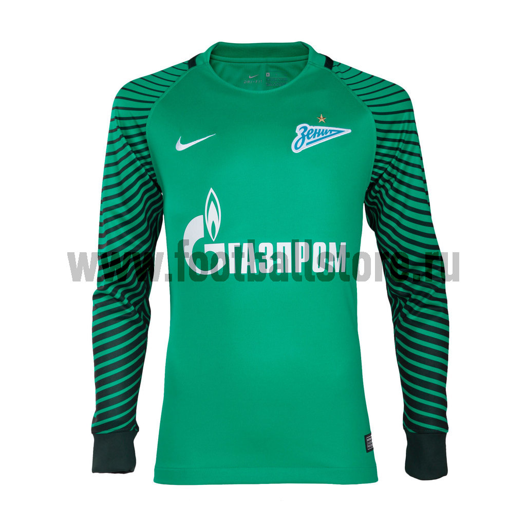 Детская вратарская футболка с длинным рукавом Nike Zenit 808597-320