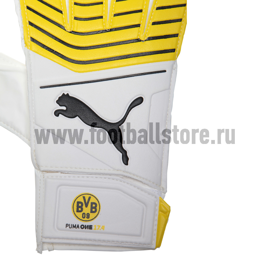 Перчатки Puma Borussia Grip 17.4 Cyber 04134101 