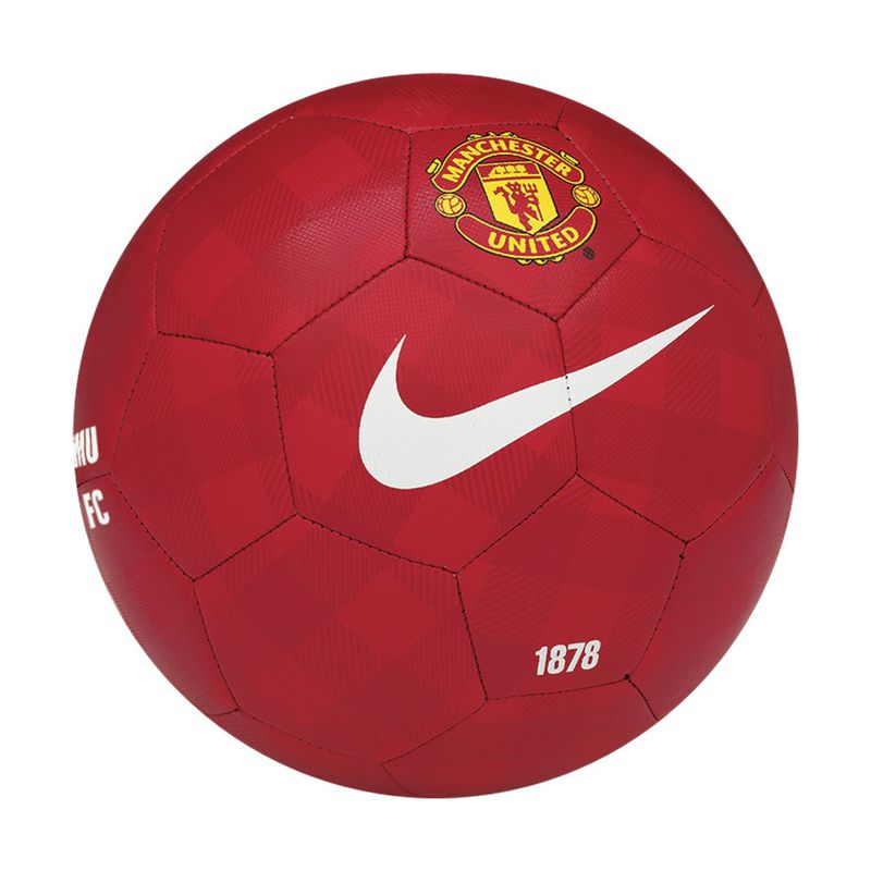 Футбольный мяч adidas Manchester United красный
