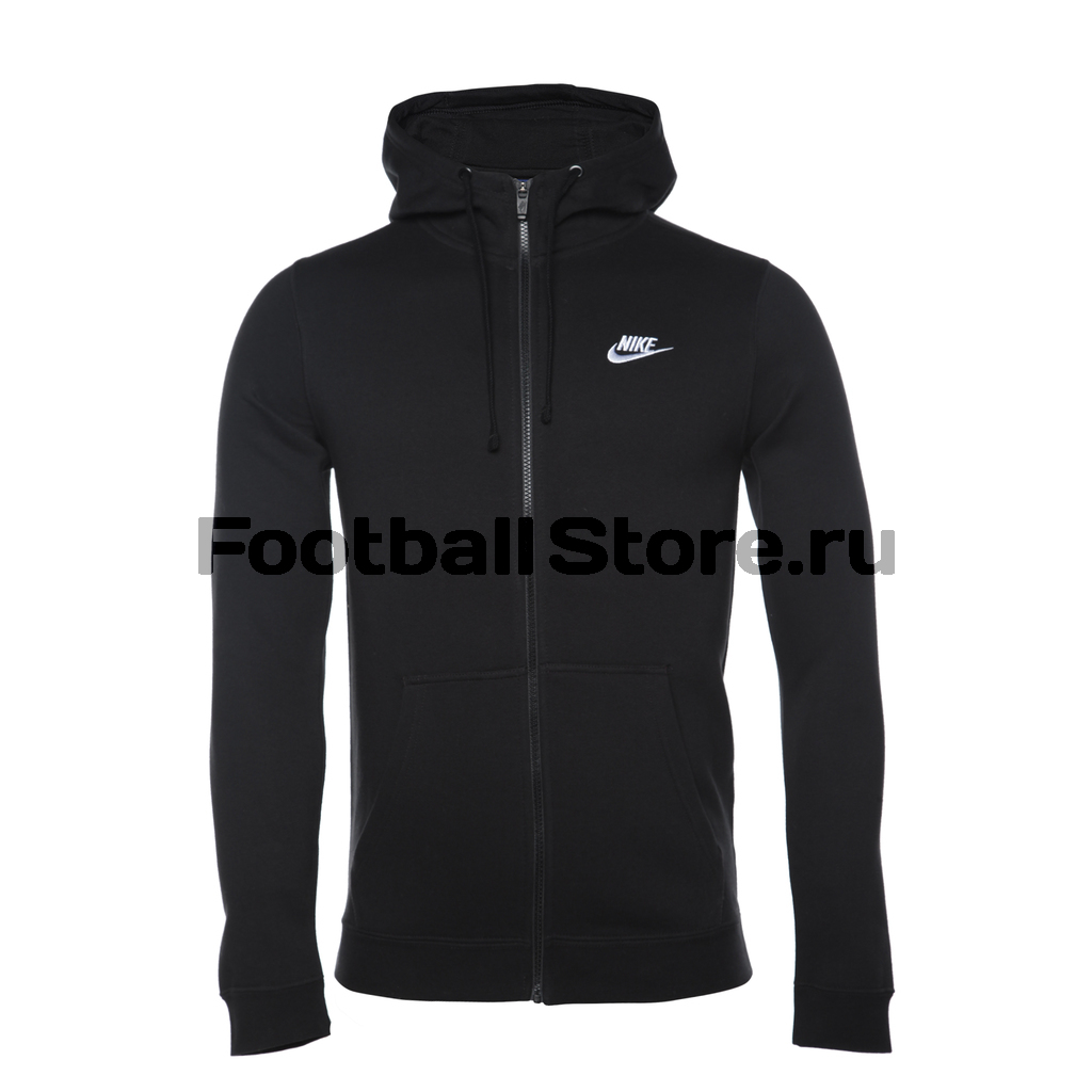 Толстовка Nike Hoodie FZ FLC Club 804389-010