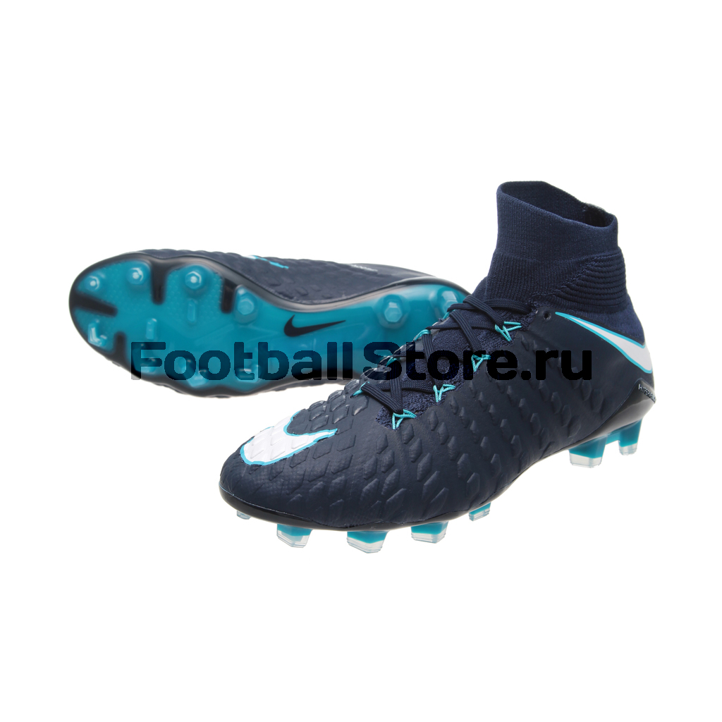 Бутсы Nike HyperVenom Phantom III DF FG 860643-414