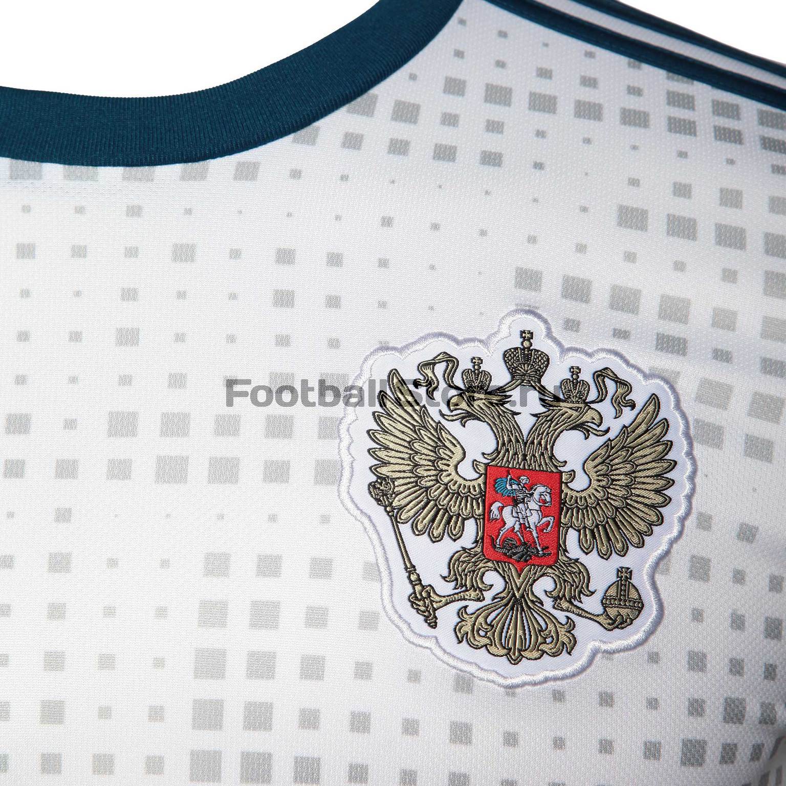 Гостевая футболка Adidas сборной России BR9067