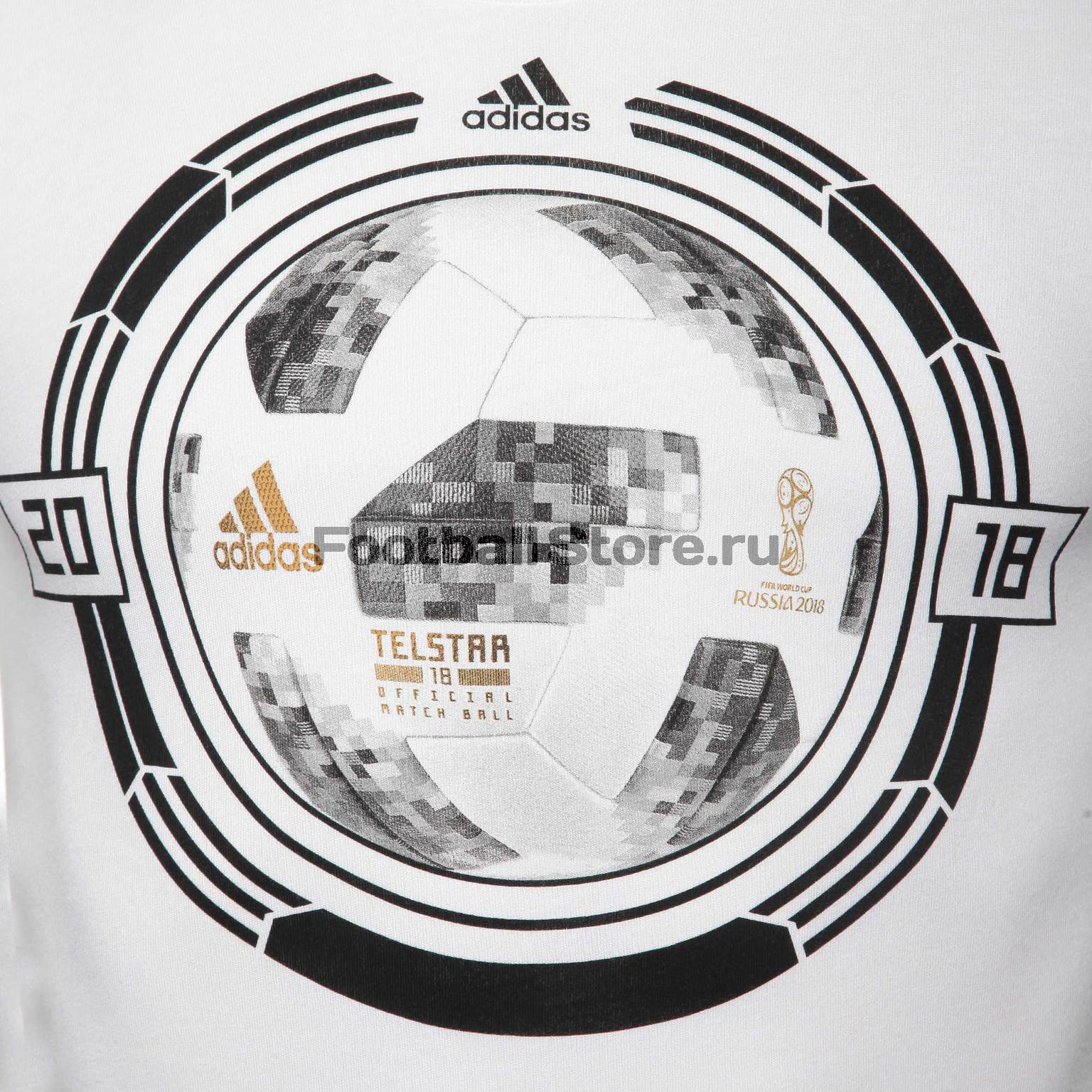 Футболка Adidas World Cup Ball 2018 CW2086