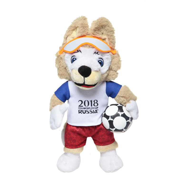 Игрушка мягкая "Волк Забивака" FIFA 2018 (33 см)