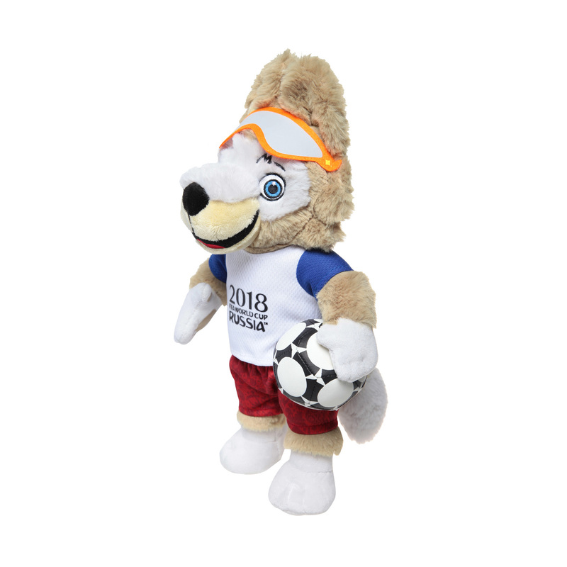 Игрушка мягкая "Волк Забивака" FIFA 2018 (33 см)