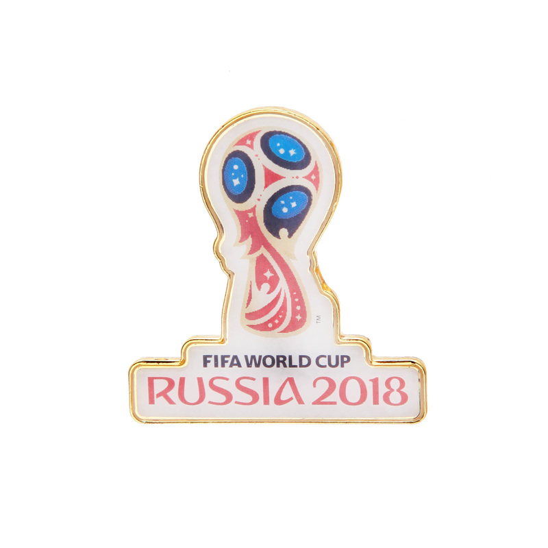 Значок «Эмблема ЧМ-2018» FIFA смола/4см