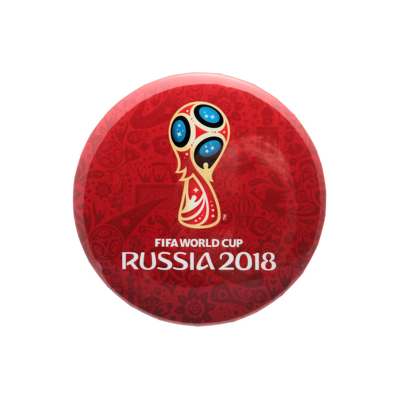 Значок круглый «Эмблема-2» FIFA-2018 УТ-0091 