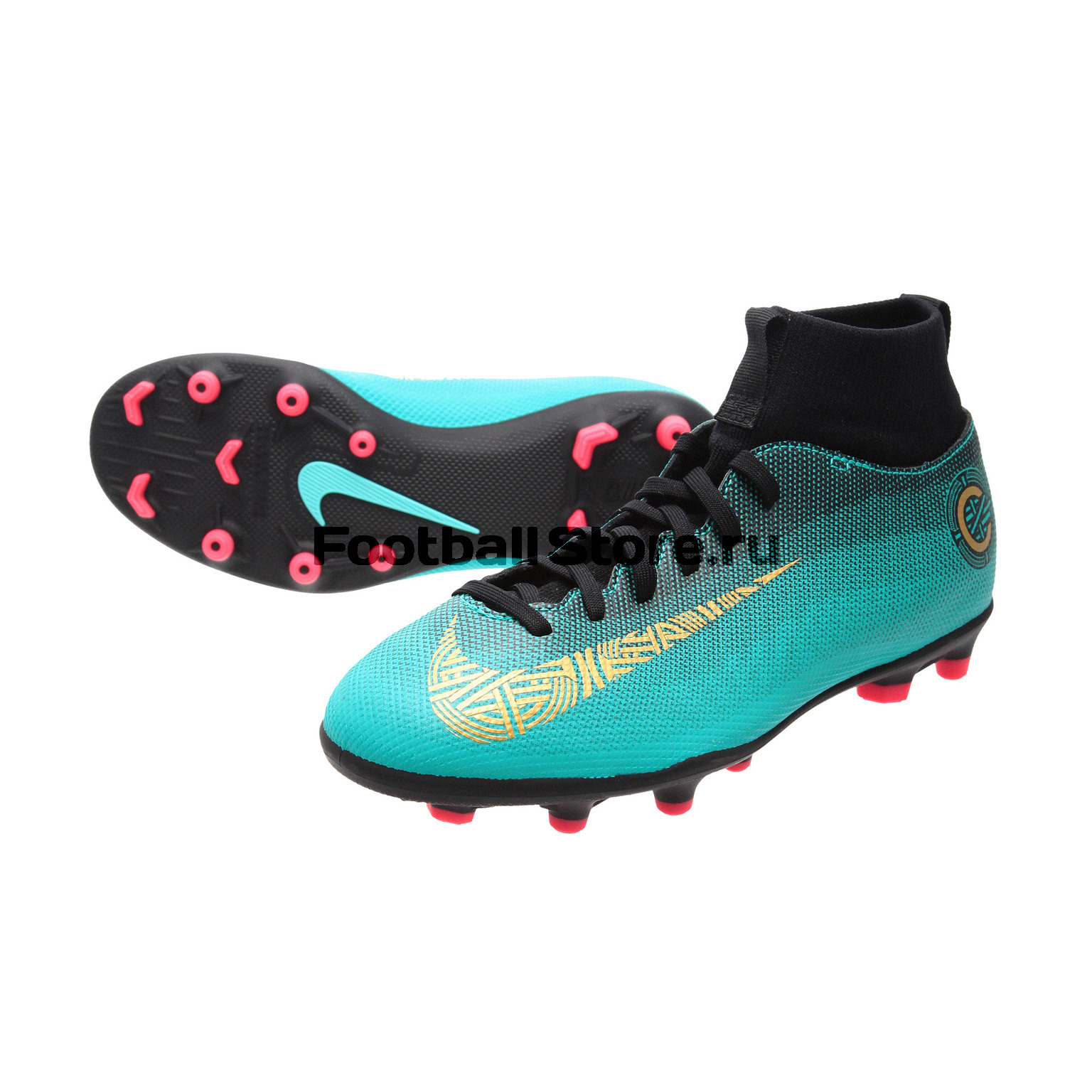 Бутсы Nike JR Superfly 6 Club CR7 FG/MG AJ3115-390