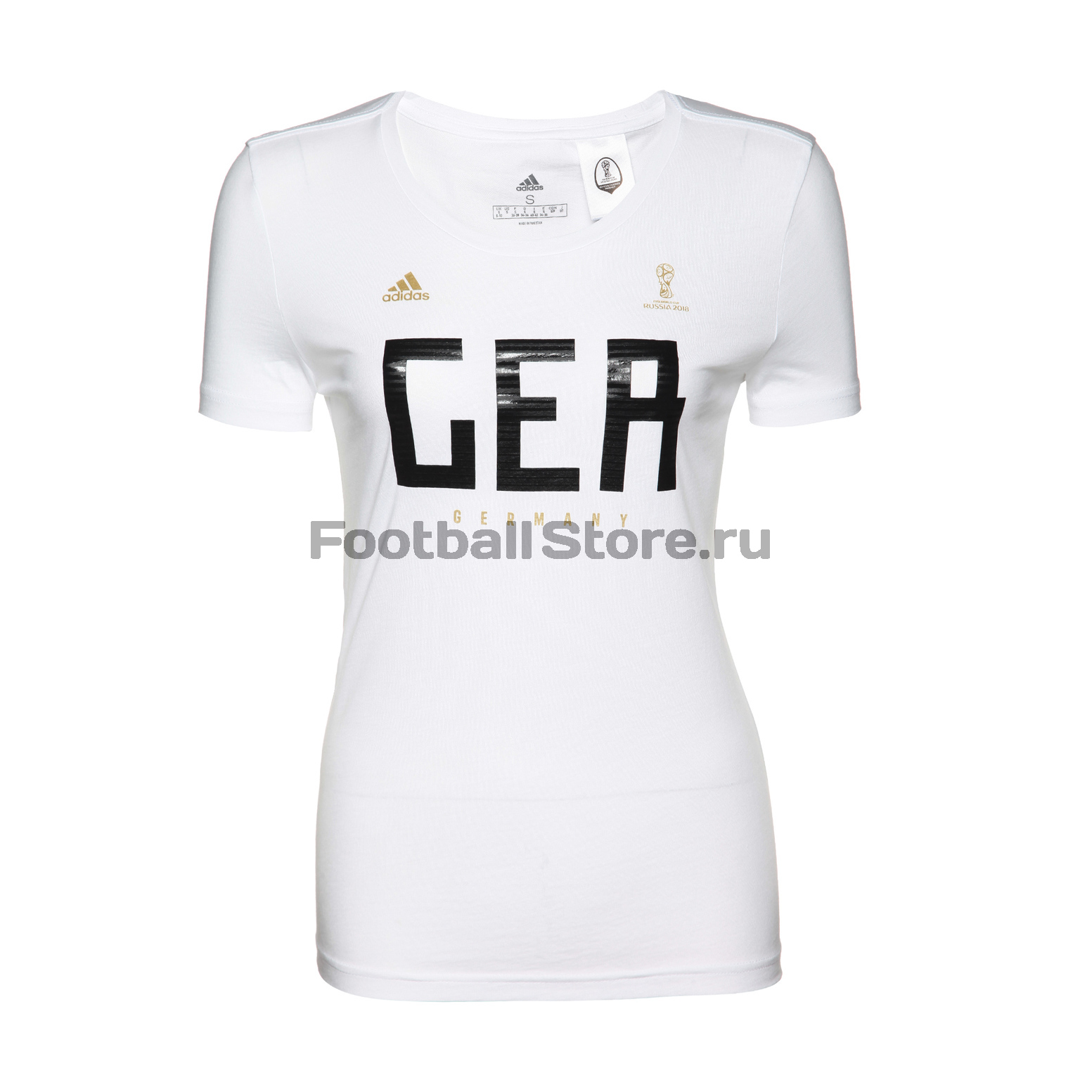 Футболка женская Adidas сборной Германии CW2073