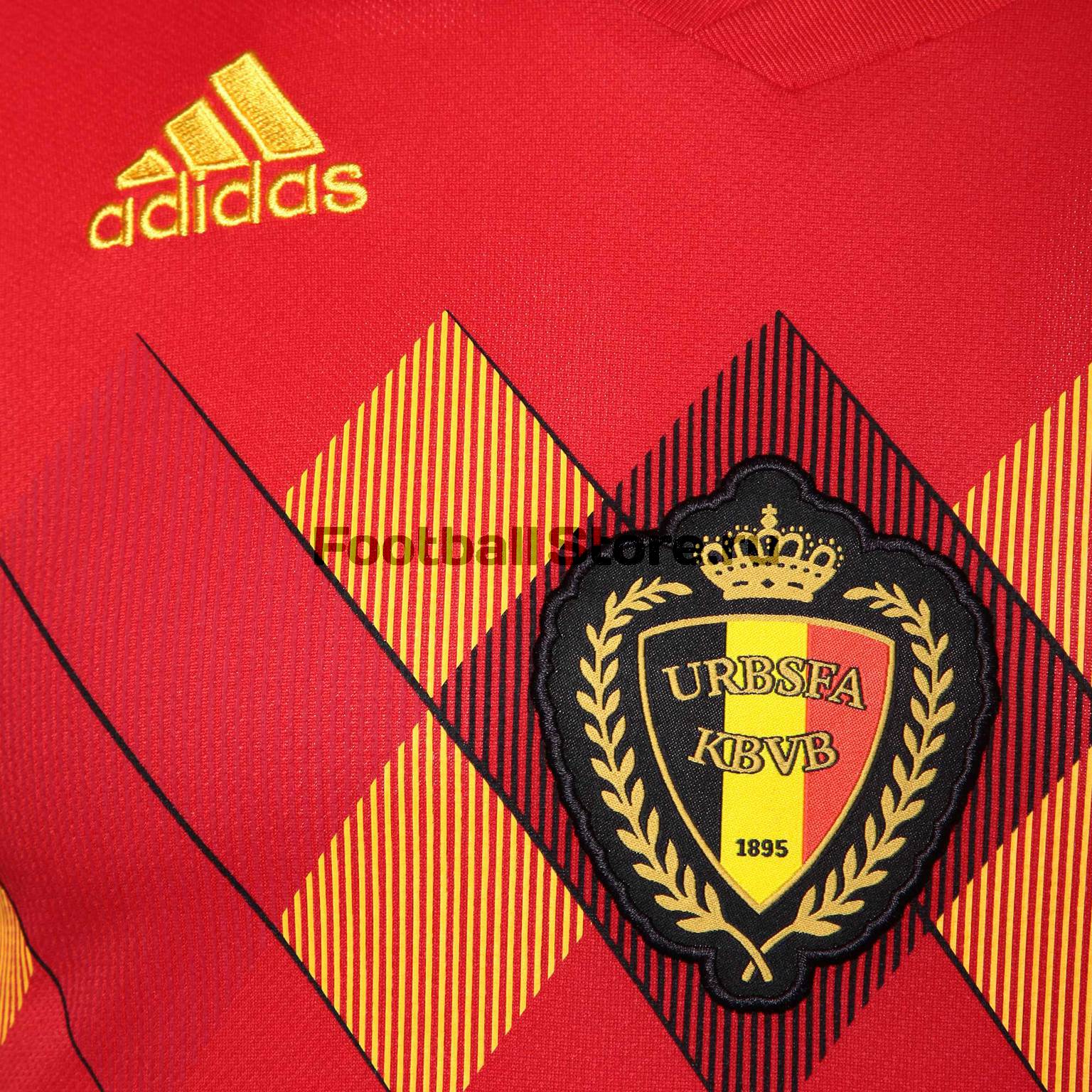 Домашняя футболка Adidas сборной Бельгии BQ4520