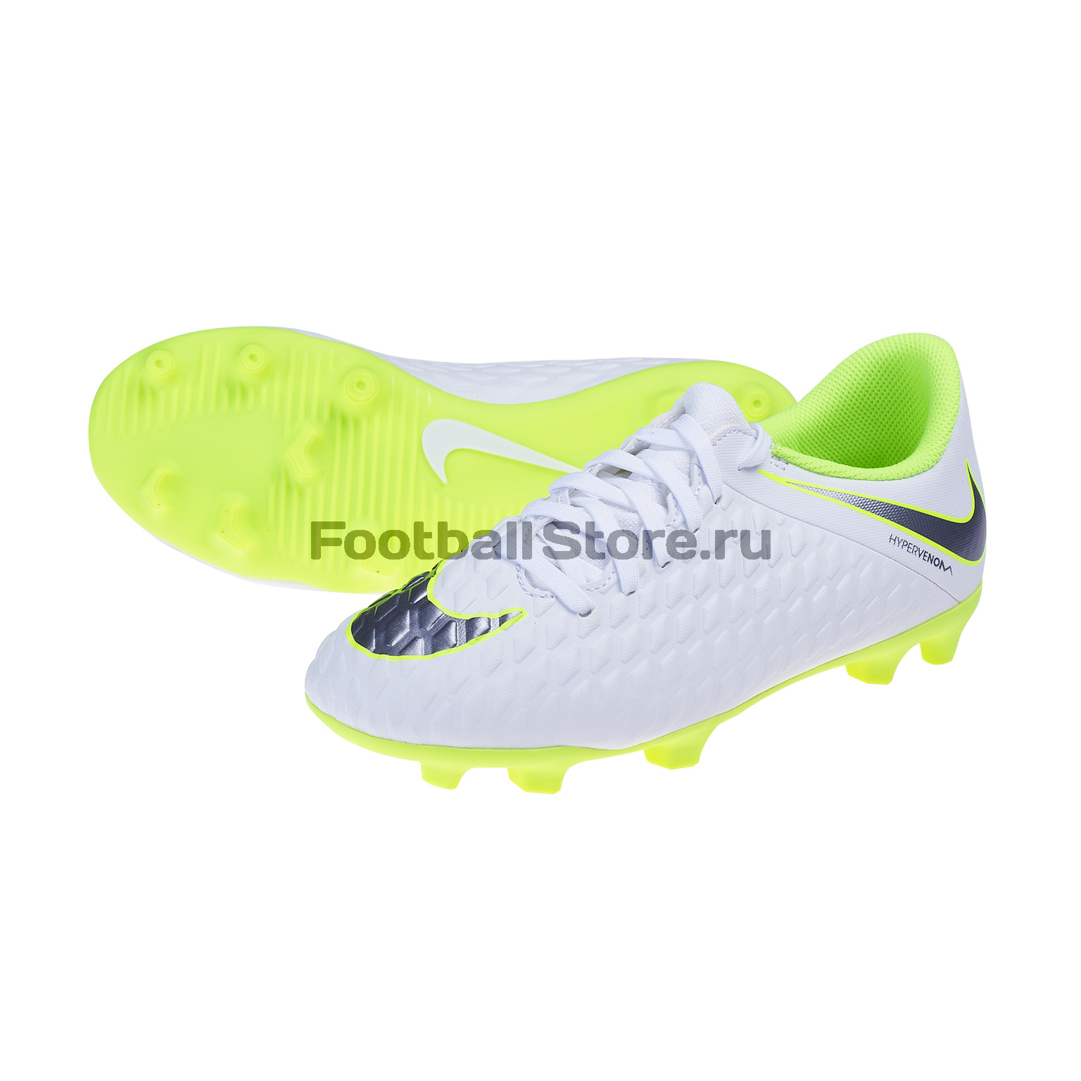 Бутсы детские Nike Hypervenom 3 Club FG AJ4146-107