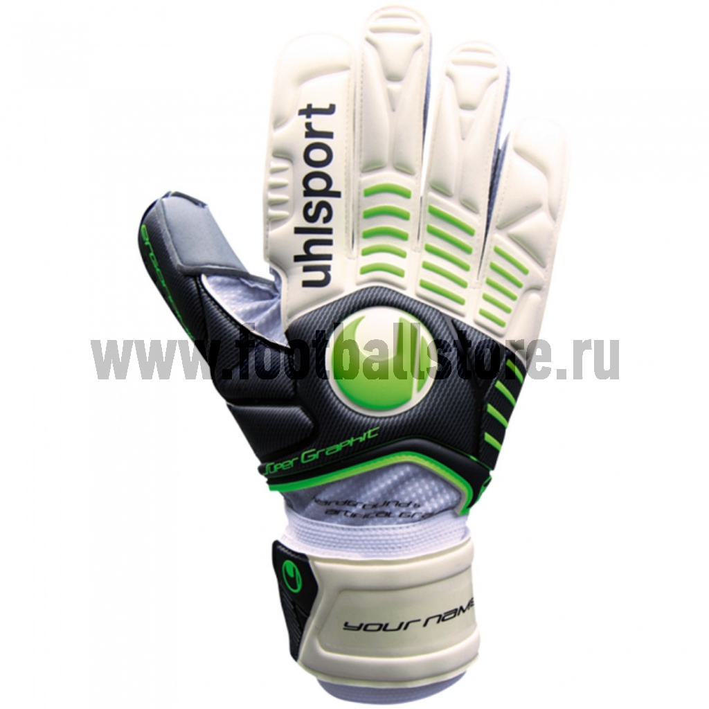 Вратарские перчатки UHLSport ergonomic super graphit