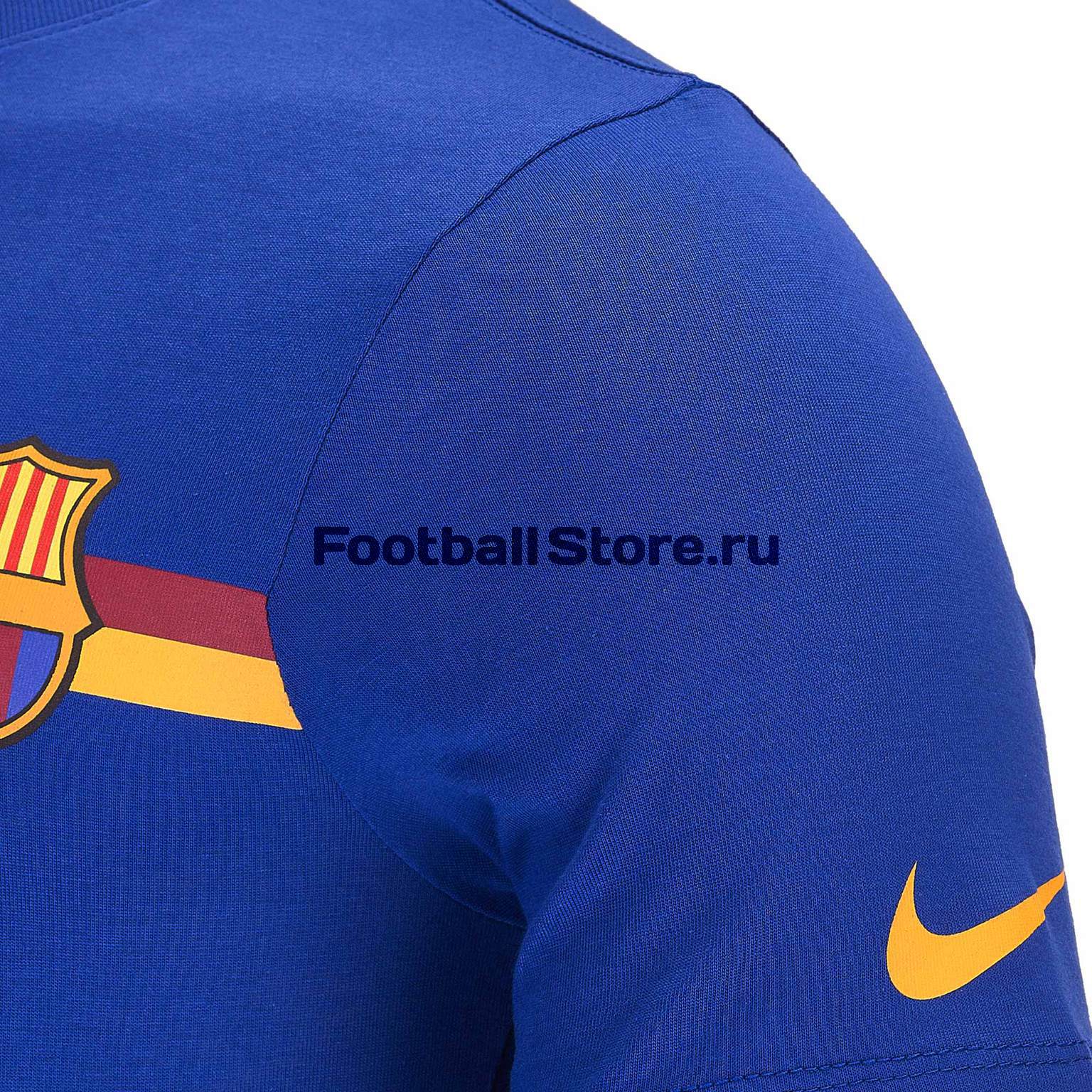 Футболка хлопковая Nike Barcelona 2018/19
