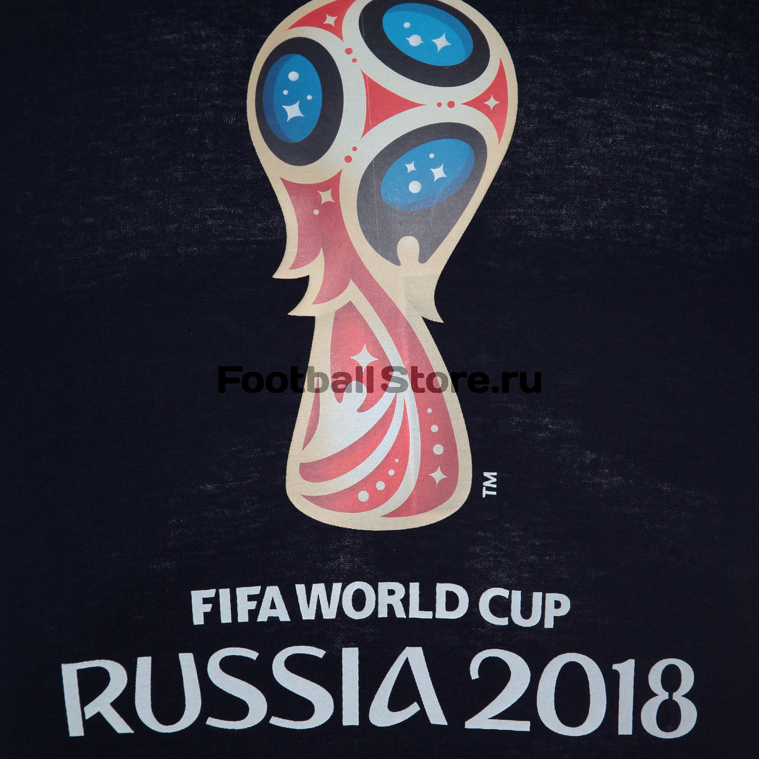 Футболка " Эмблема золотая" FIFA-2018 арт.F-17-1GD-BL