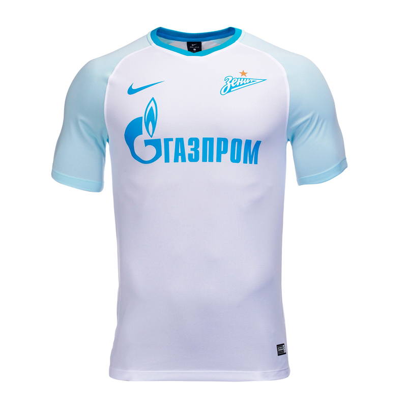 Реплика выездной игровой футболки Nike ФК "Зенит" 2018/19