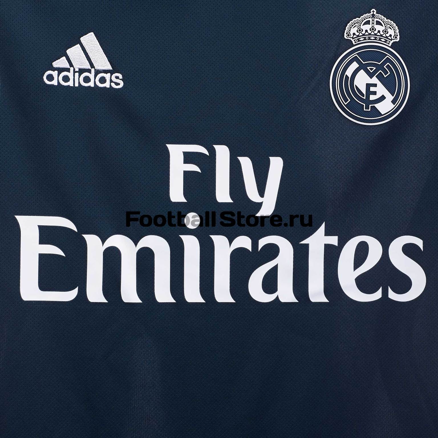 Футболка выездная игровая Adidas Real Madrid 2018/19