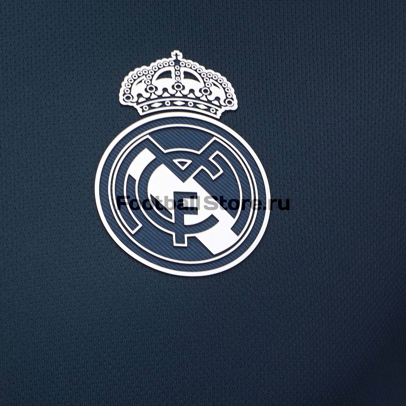 Футболка выездная игровая Adidas Real Madrid 2018/19