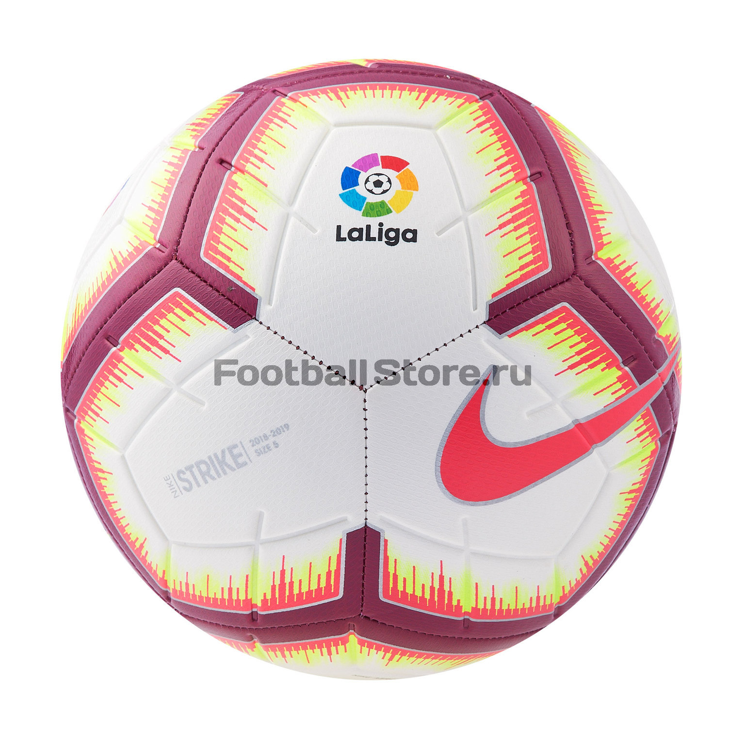autobiografía bofetada intelectual Футбольный мяч Nike La Liga Strike SC3313-100 – купить в интернет магазине  footballstore, цена, фото