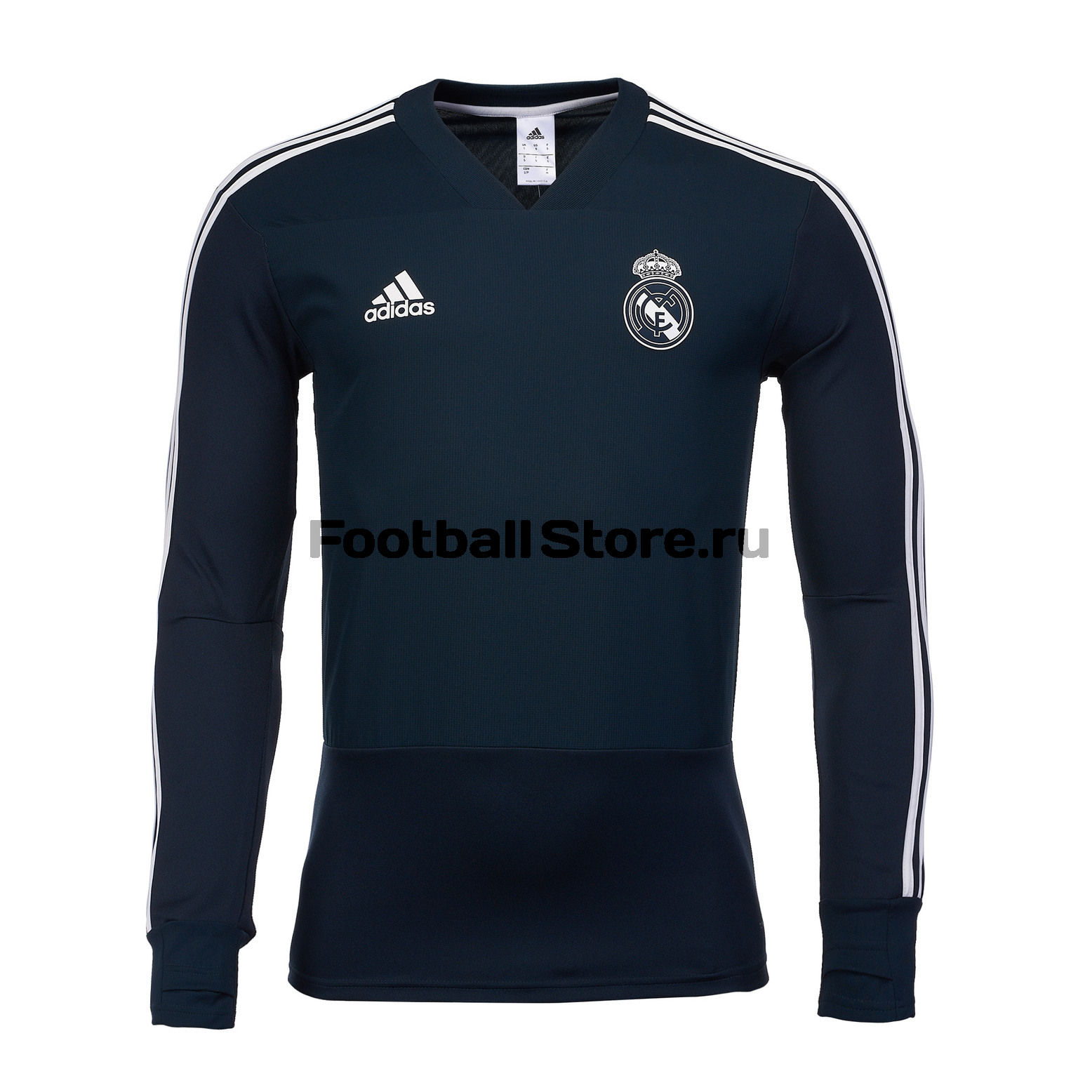 Свитер тренировочный Adidas Real Madrid 2018/19