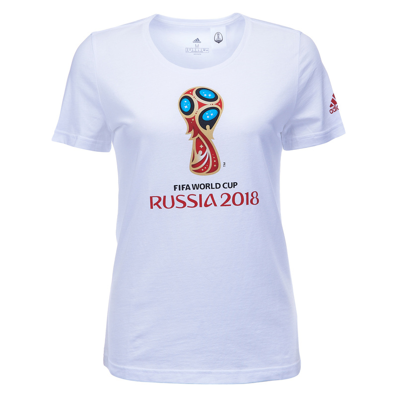 Футболка женская Adidas WC Emblem CW2081