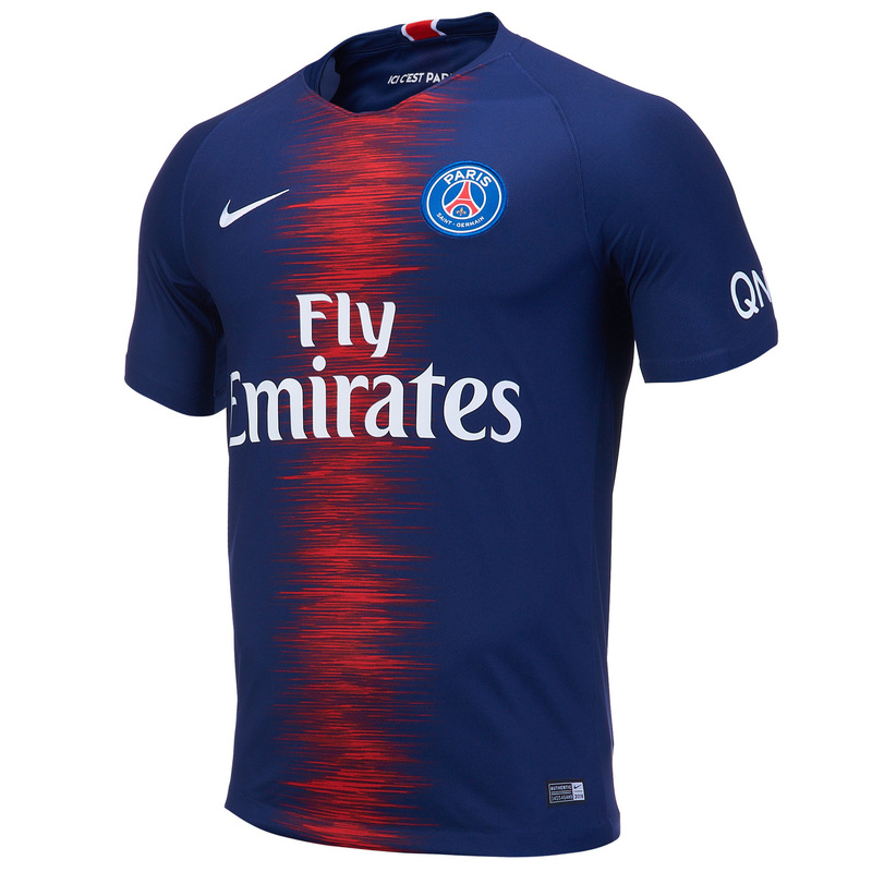 Футболка игровая домашняя Nike ПСЖ 2018/19