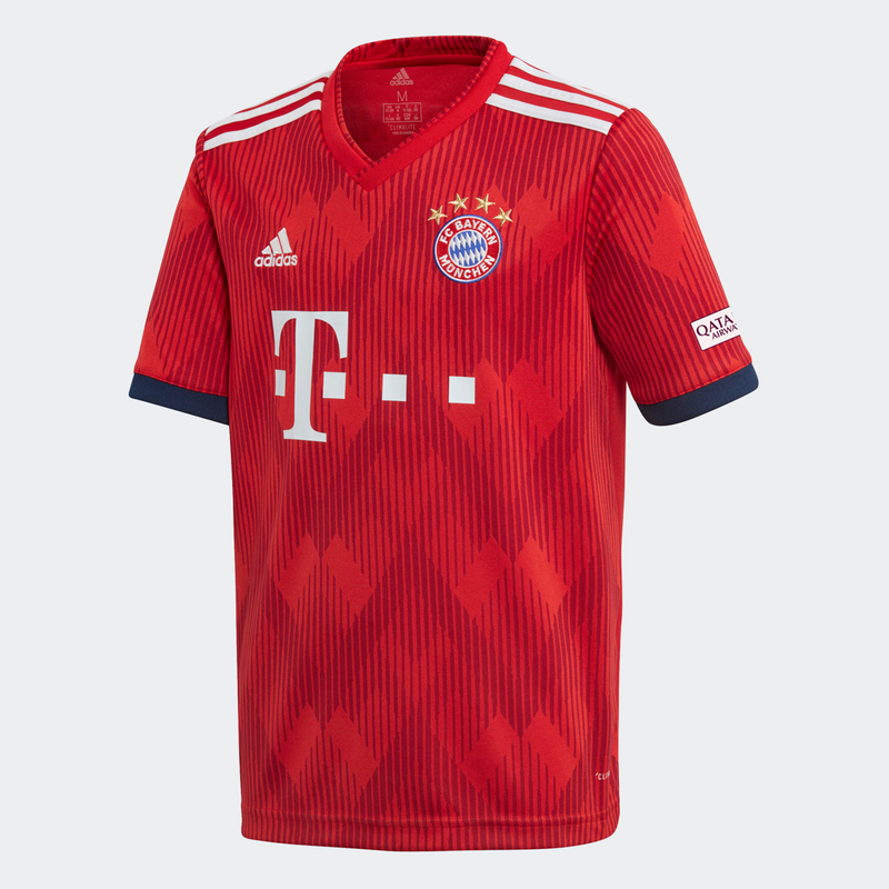 Футболка домашняя подростковая Adidas Bayern 2018/19
