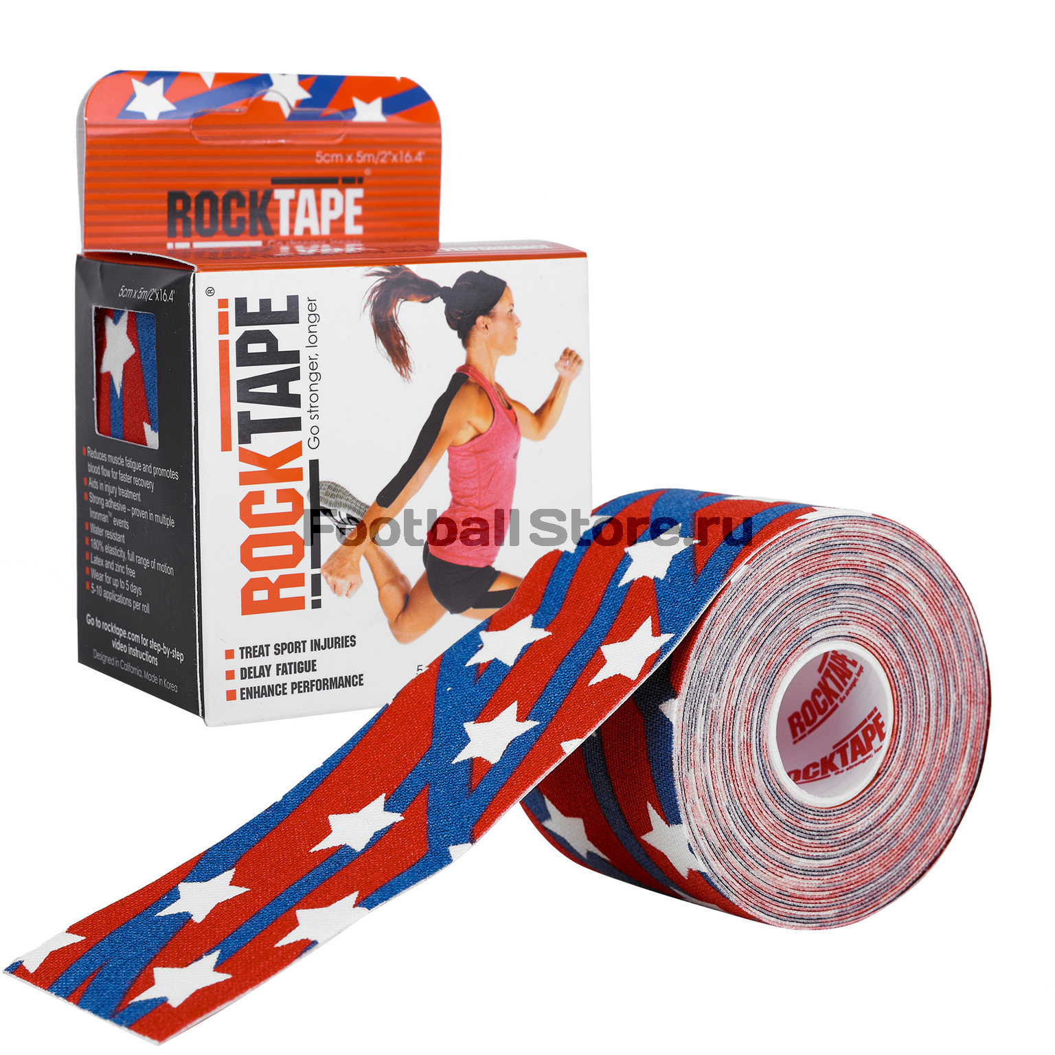 Тейп RockTape Кинезиотейп Design RCT100-SAS-OS