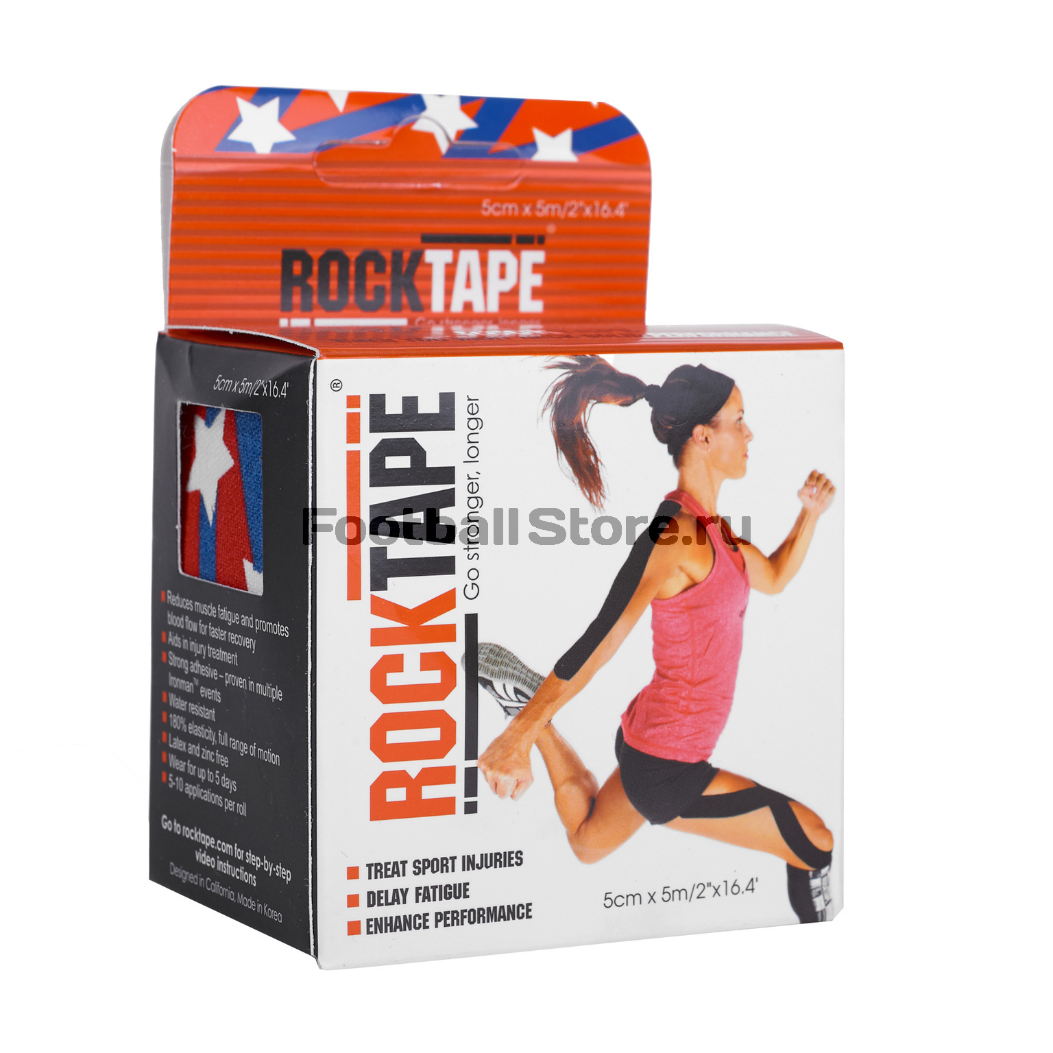 Тейп RockTape Кинезиотейп Design RCT100-SAS-OS