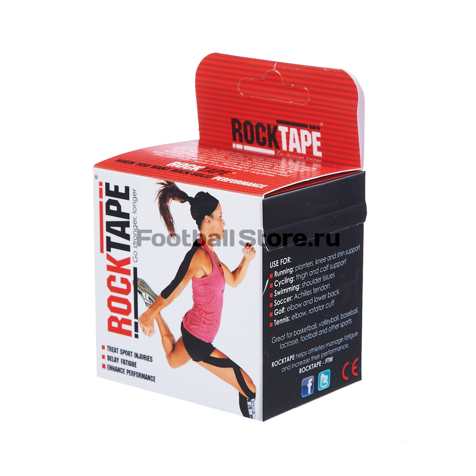 Тейп RockTape Кинезиотейп Design, 5см х 5м, ящерица